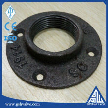 Flange de piso de ferro preto 3/4 "com imagem detalhada